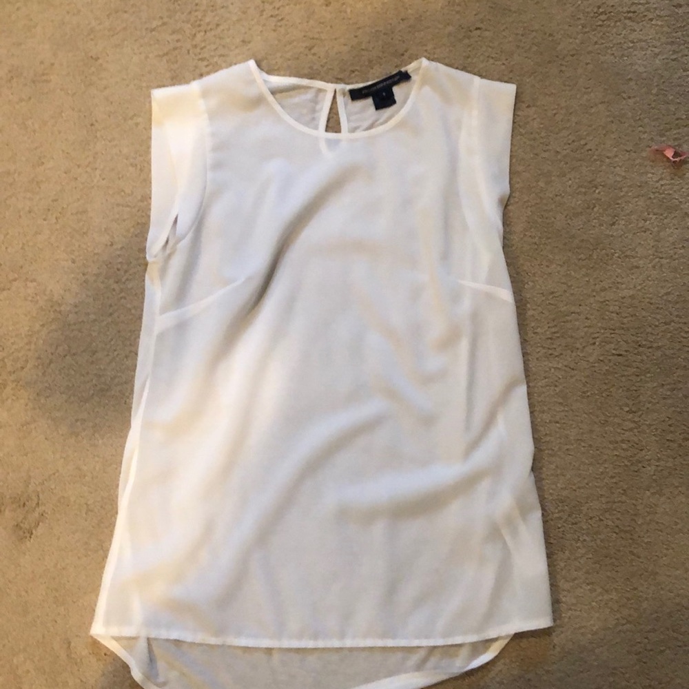 Cap sleeved blouse